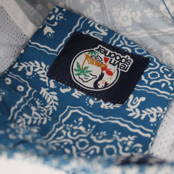 Reyn Spooner Swim Trunks Mens Medium Hawaiian Beach Fishing Hiking Drawstring - Picture 10 of 11